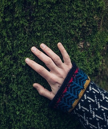 hand on trie