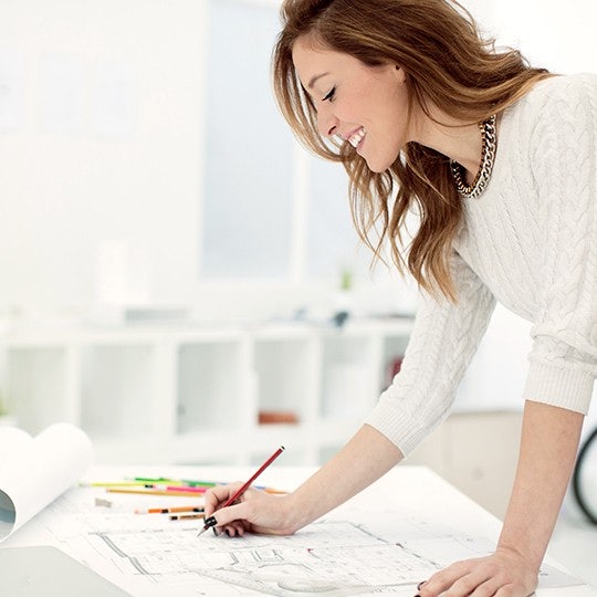 woman writing